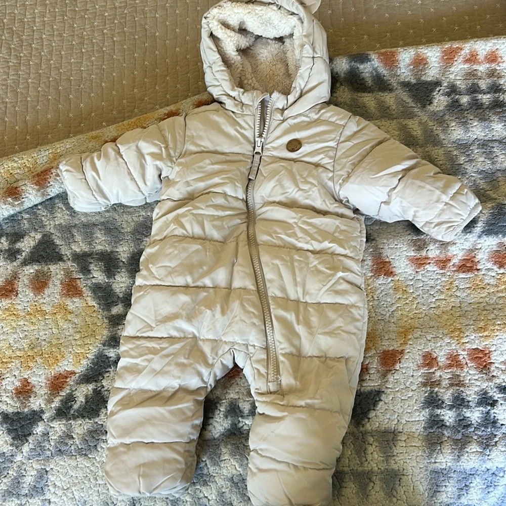 H&M Baby Pile-lined Snowsuit